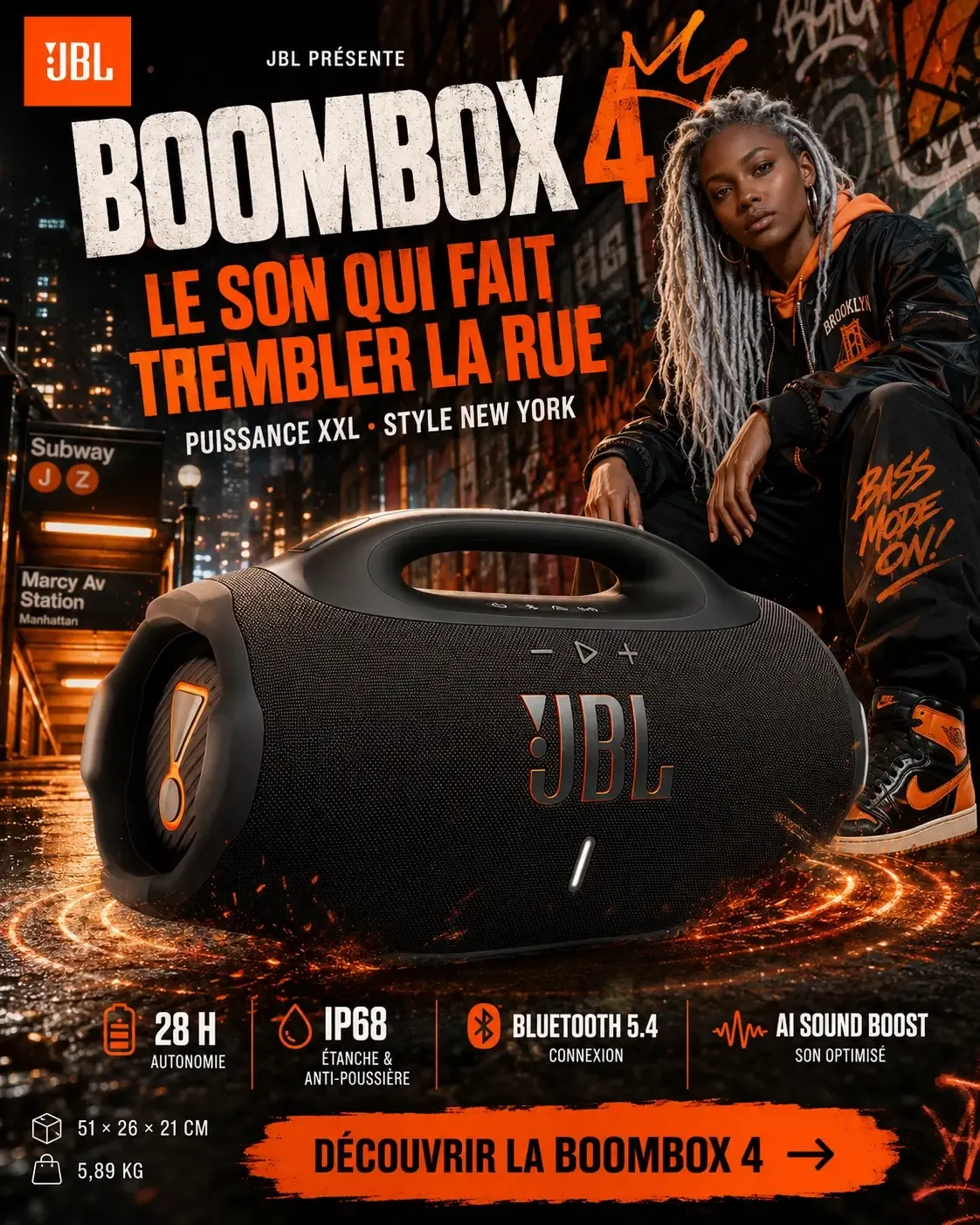 JBL Boombox 4, Affiche produit