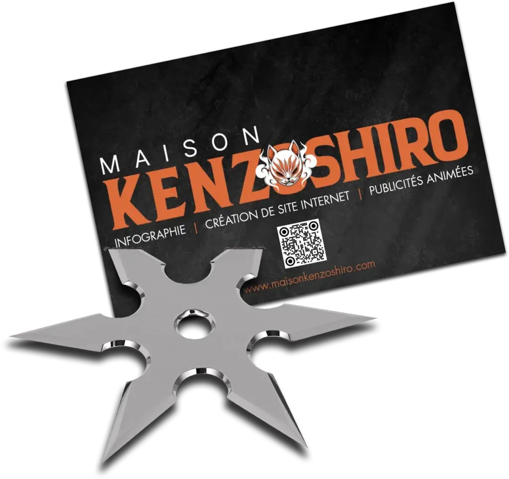 Carte Maison Kenzoshiro avec un Shuriken