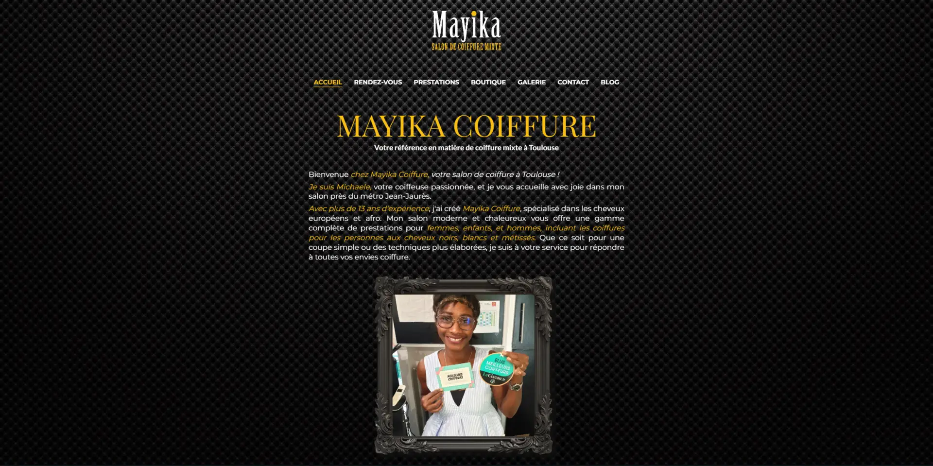 Mayika Coiffure salon pour les coupes afro à Toulouse